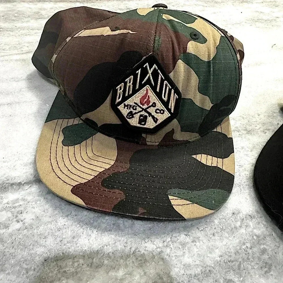 Brixton Hat BOGO Hat bundle camo black trucker skater - Picture 1 of 9